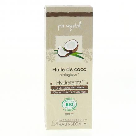 HAUT-SEGALA Huile végétale de coco bio 100ml