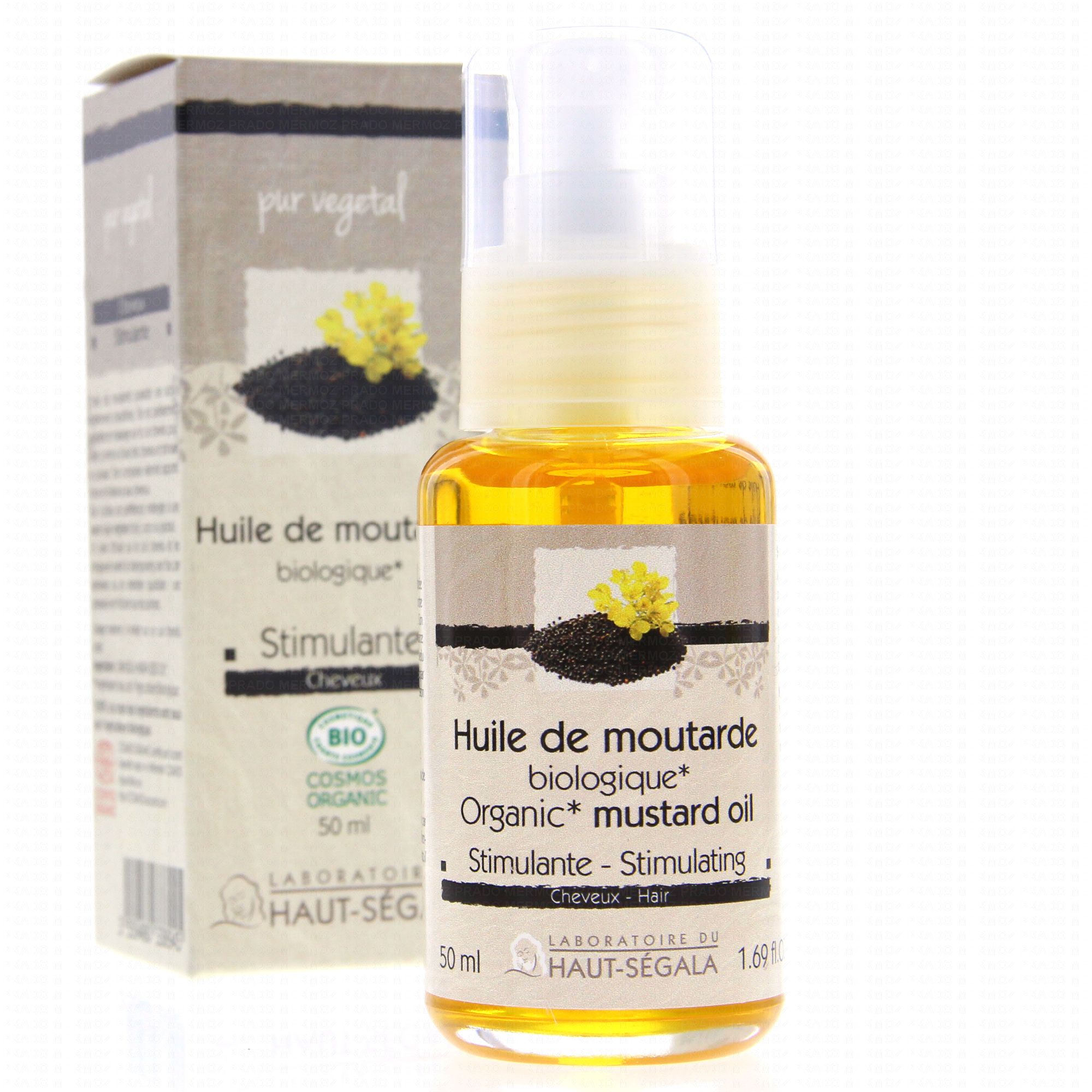 HAUT SEGALA Huile végétale de moutarde bio 50ml - Parapharmacie