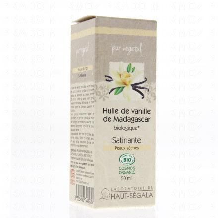 HAUT SEGALA Huile végétale de vanille de Madagascar bio 50ml