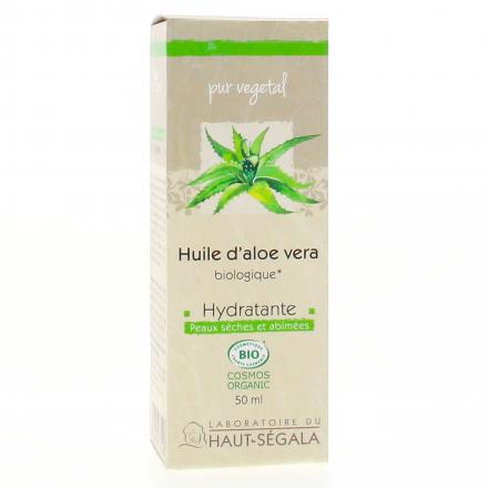 HAUT-SEGALA Huile d'aloe vera bio flacon 50 ml