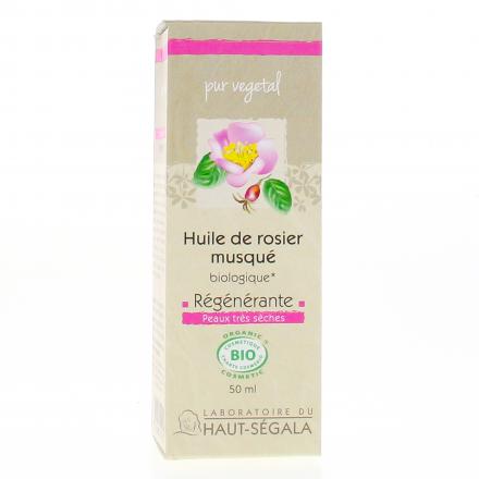 HAUT-SEGALA Huile de rosier musqué bio flacon 50 ml