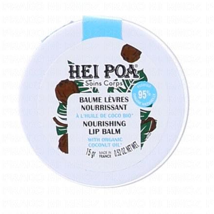 HEI POA Baume Lèvres Nourrissant Coco 15g