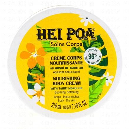 HEI POA Crème corps nourissante au monoï de Tahiti 210ml