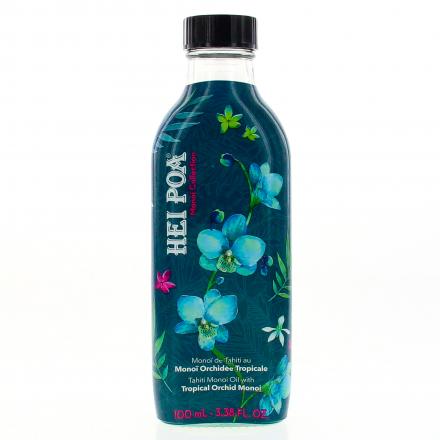 HEI POA Monoï de tahiti à l'orchidée tropicale flacon 100 ml