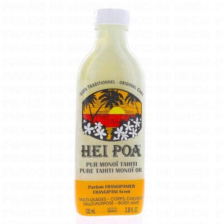HEI POA Pur monoï de tahiti frangipanier flacon 100ml
