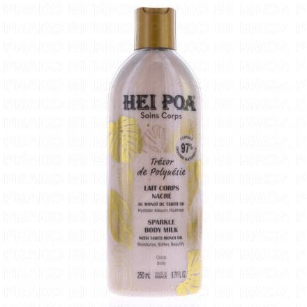 HEI POA Soins Corps Trésor de Polynésie Lait Corps Nacré 250ml 2