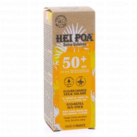 HEI POA Stick solaire visage SPF50+ (eco-recharge 15g)
