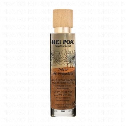 HEI POA Tr&eacute;sor de Polyn&eacute;sie - Huile S&egrave;che Nacr&eacute;e Tr&eacute;sor De Polyn&eacute;sie 50ml
