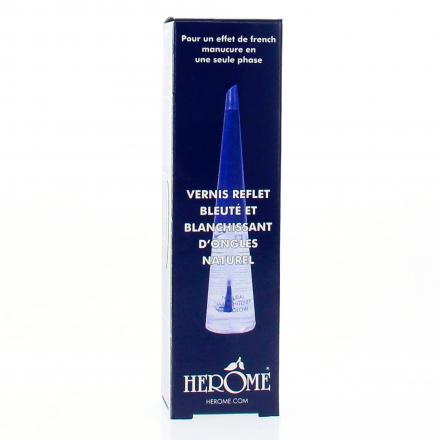 HERÔME Vernis bleutéblanchissant flacon applicateur 10 ml