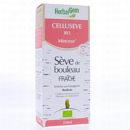 HERBALGEM Celluseve bio minceur - Sève de bouleau fraîche 250ml