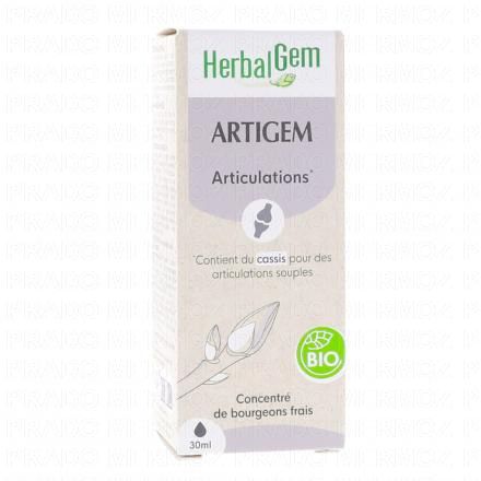 HERBALGEM Concentré de bourgeons frais - Artigem Articulations Bio 30ml