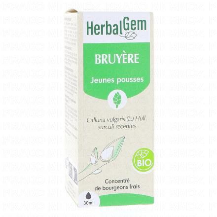 HERBALGEM Concentré de bourgeons frais - Bruyère bio 30ml