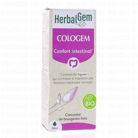 HERBALGEM Concentré de bourgeons frais - Cologem Confort intestinal bio 30ml