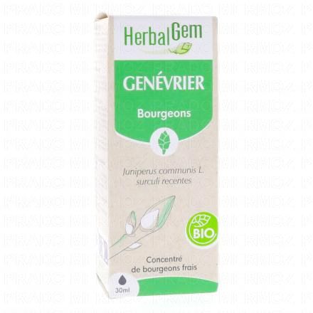 HERBALGEM Concentré de bourgeons frais - Genévrier bourgeons Bio 30ml