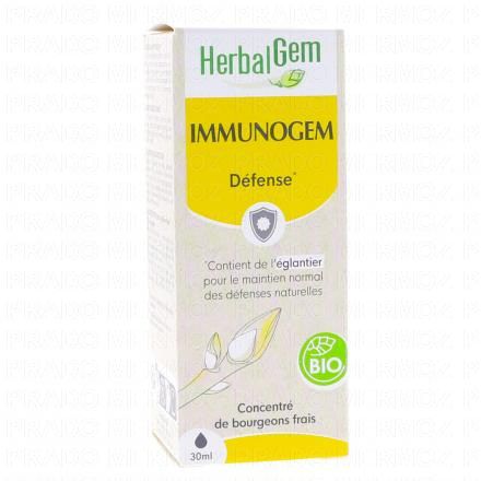HERBALGEM Concentré de bourgeons frais - Immunogem Défense Bio 30ml