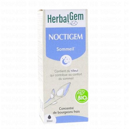 HERBALGEM Concentré de bourgeons frais - Noctigem Sommeil Bio 30ml