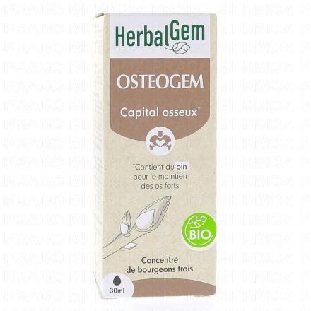 HERBALGEM Concentr&eacute; de bourgeons frais - Osteogem Capital Osseux Bio 30ml