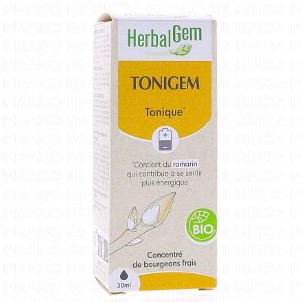 Concentré de bourgeons frais - Tonigem Tonique Bio 30ml