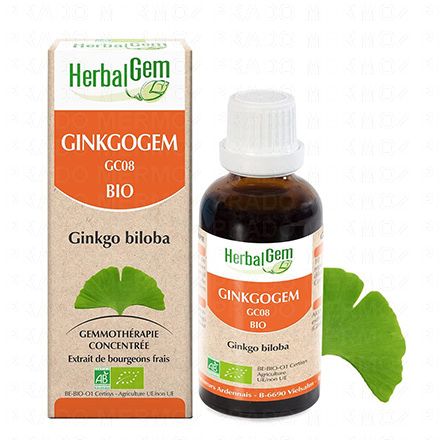 HERBALGEM Ginkgogem GC08 Bio Ginkgo Biloba 30ml