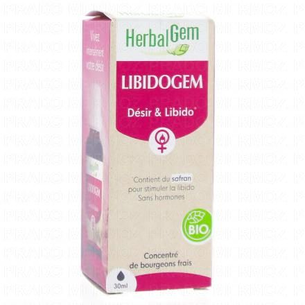 HERBALGEM Libidogem- Désir et libido Flacon 30ml