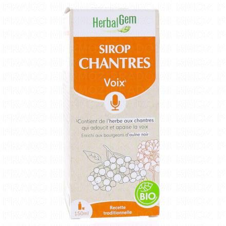 HERBALGEM Sirop des chantres bio 150ml