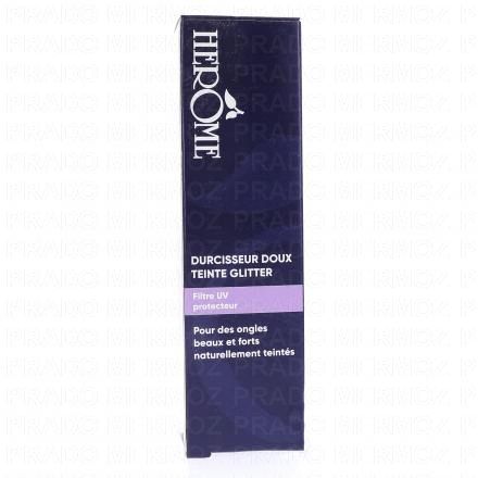 HERÔME Durcisseur doux pour ongles glitter flacon 10ml