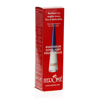 HERÔME Durcisseur extra fort pour ongles flacon 10ml