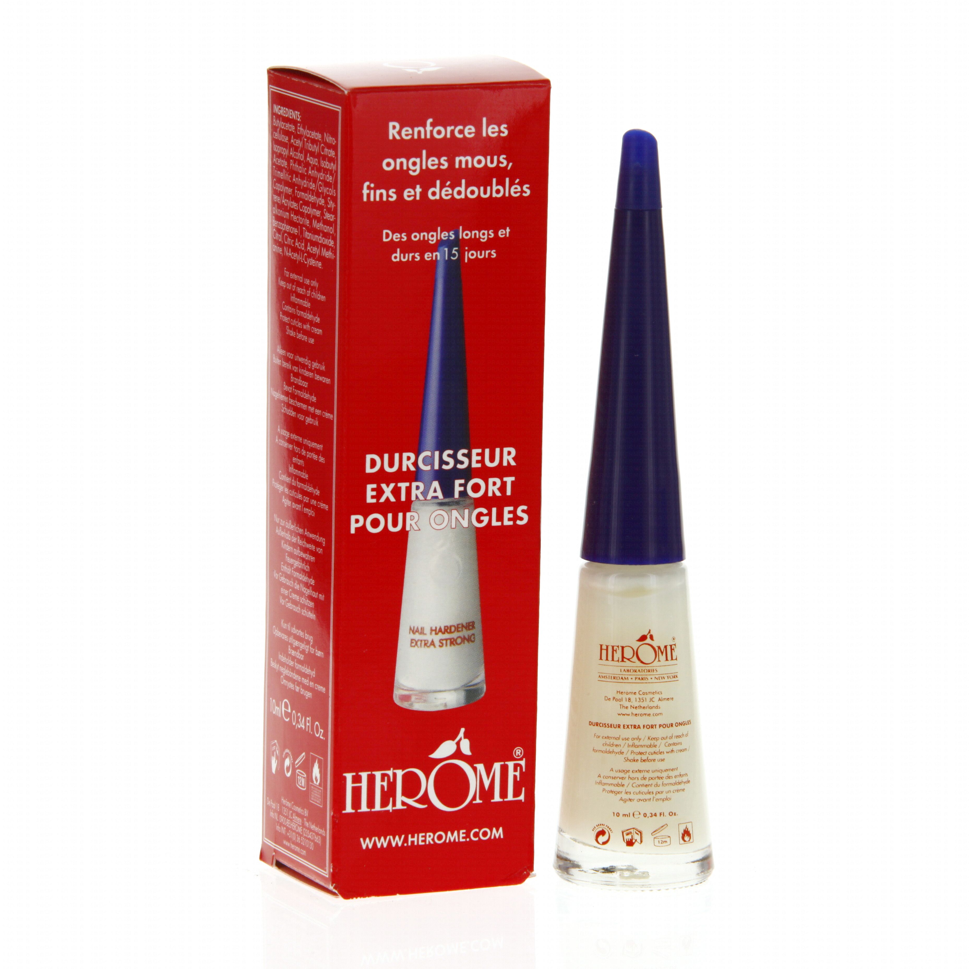 HERÔME Durcisseur extra fort pour ongles flacon 10ml Herome Parapharmacie en ligne Prado Mermoz