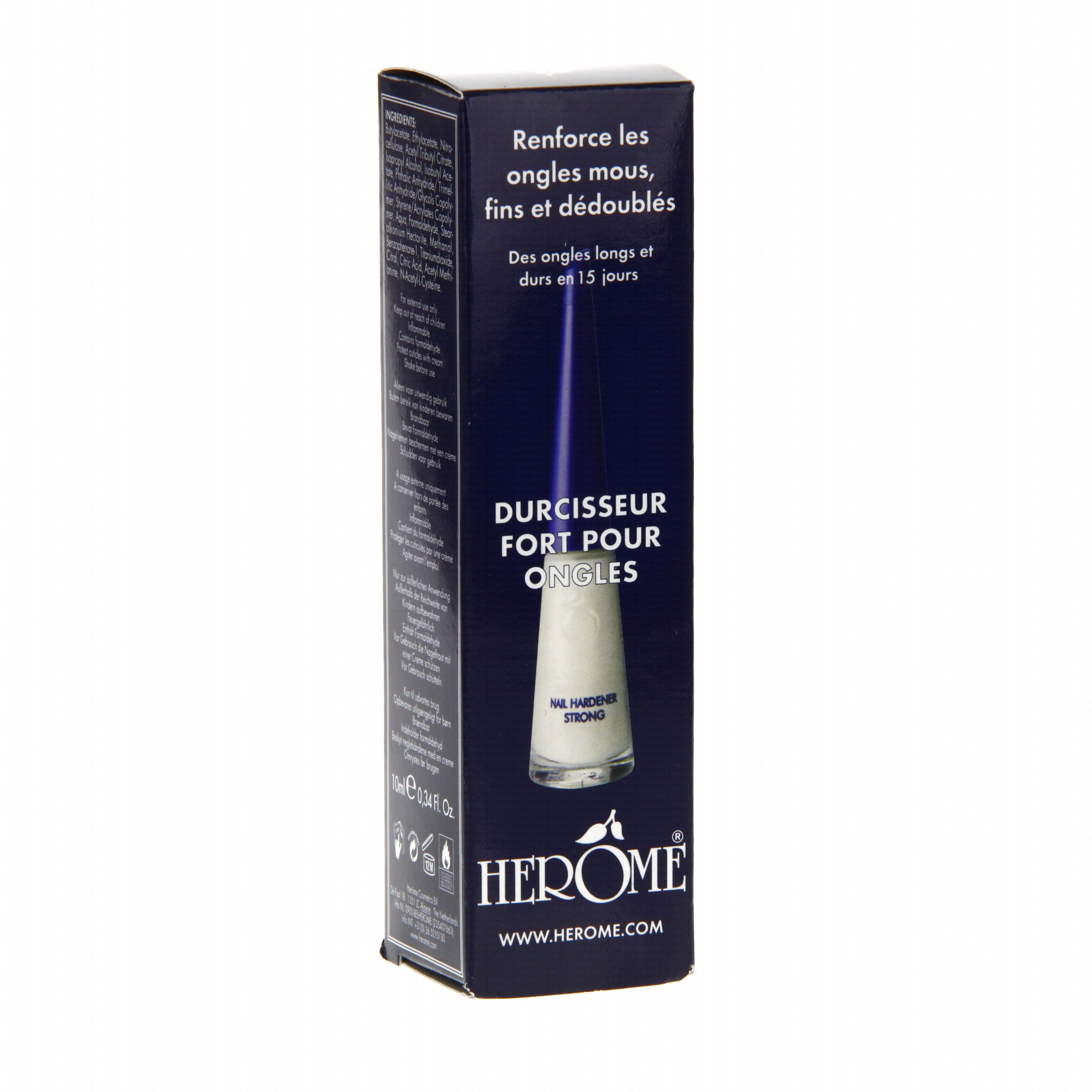 HERÔME Durcisseur fort pour ongles flacon 8ml