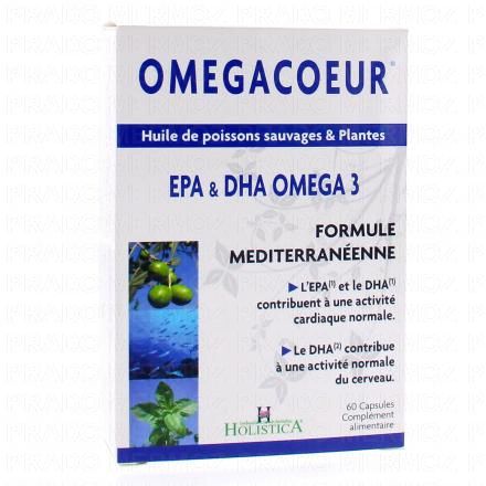 HOLISTICA Omegacoeur formule méditerranéenne