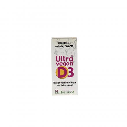 HOLISTICA Ultra Vegan D3 flacon pipette 8ml