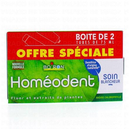 HOMEODENT Soint complet dents et gencives (lot de 2 x 75ml)