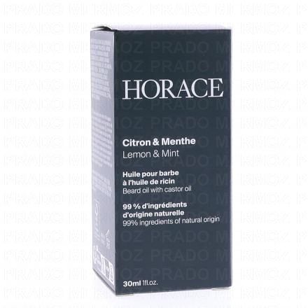 HORACE Huile pour Barbe (citron & menthe 30ml)