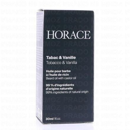HORACE Huile pour Barbe (tabac & vanille 30ml)