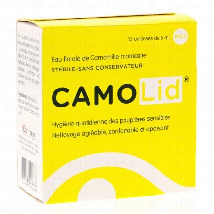 HORUS PHARMA CamoLid Eau florale de camomille matricaire 15 unidoses 50ml