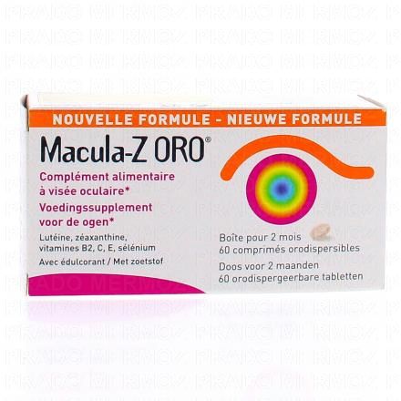 HORUS PHARMA Macula-Z 60 comprimés ORO