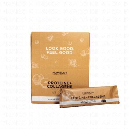 HUMBLE+ Barre Protéine + Collagène saveur noisette 45g