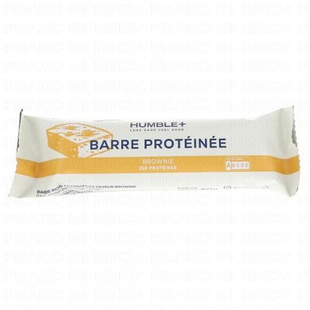 HUMBLE+ Barre protéinée brownie 45g