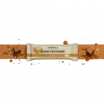 HUMBLE+ Barre prot&eacute;in&eacute;e caramel 45g