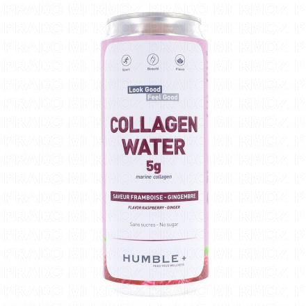 HUMBLE+ Boisson Collagène Marin Framboise Gingembre 330ml