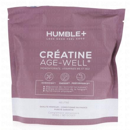 HUMBLE+ Créatine Glow Age-Well gout neutre 306g