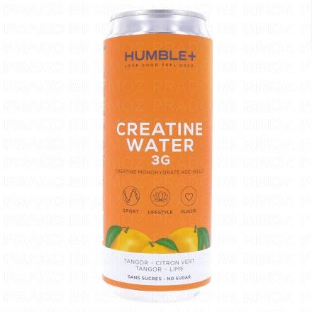 HUMBLE+ Cr&eacute;atine Water Tangor - Citron vert 330ml