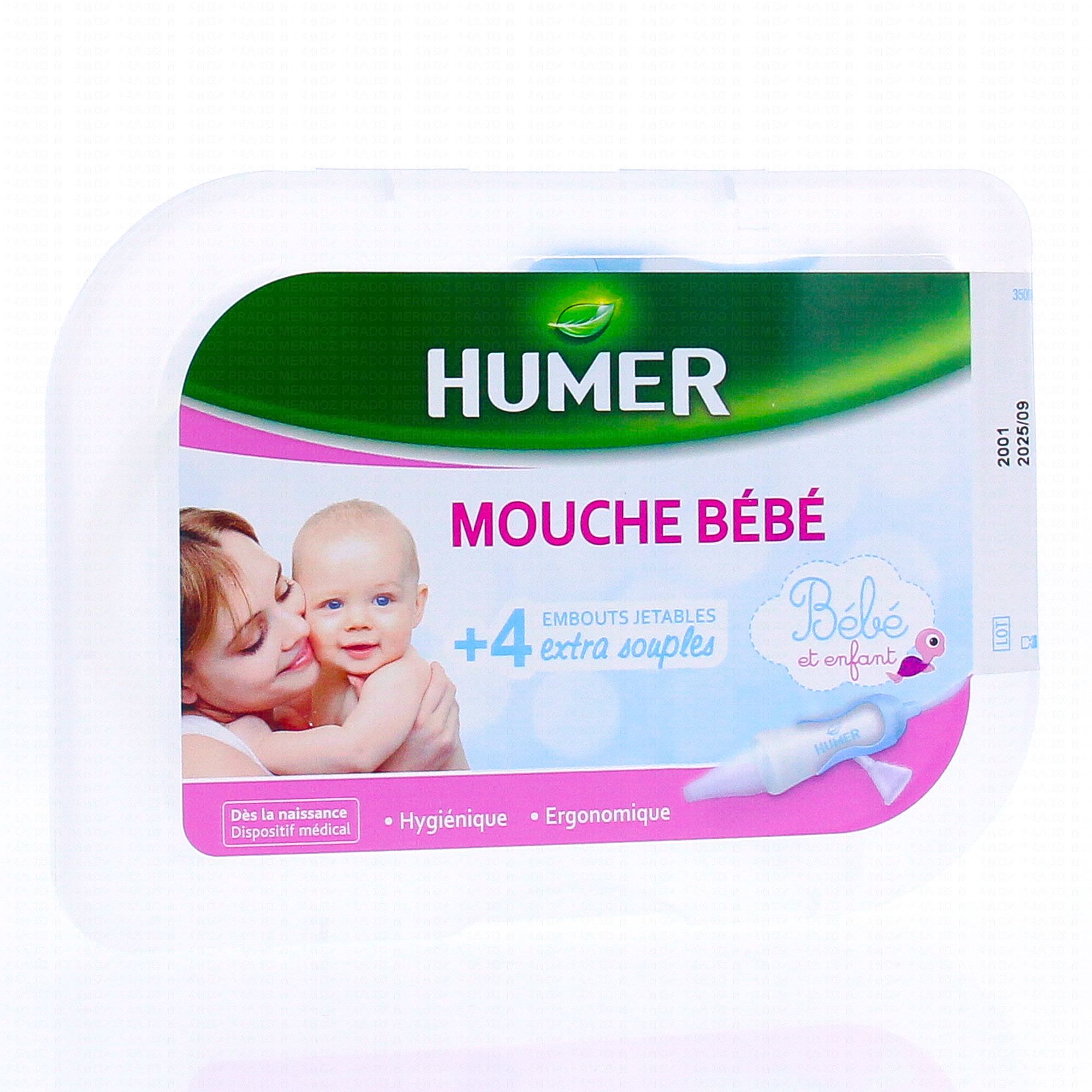 Prorhinel Embouts Jetables Mouche Bébé x10, Embouts Souples, Pour