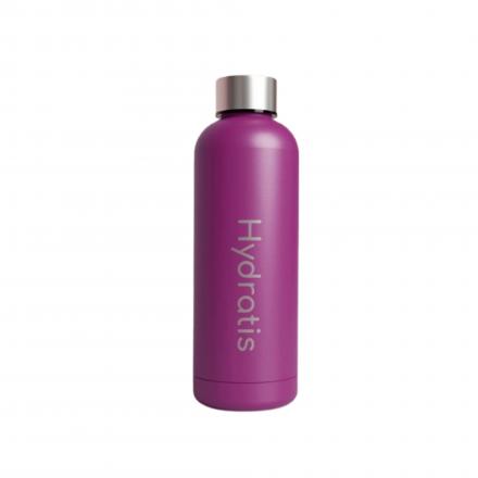 HYDRATIS Gourde isotherme inox violette 500ml