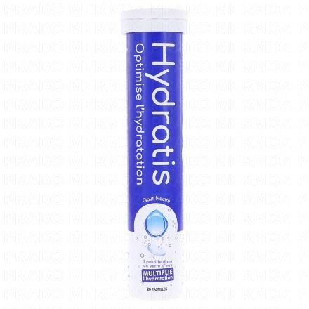 HYDRATIS Solution d'hydratation en pastilles goût Neutre x20