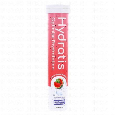 HYDRATIS Solution d'hydratation en pastilles goût Pastèque x20