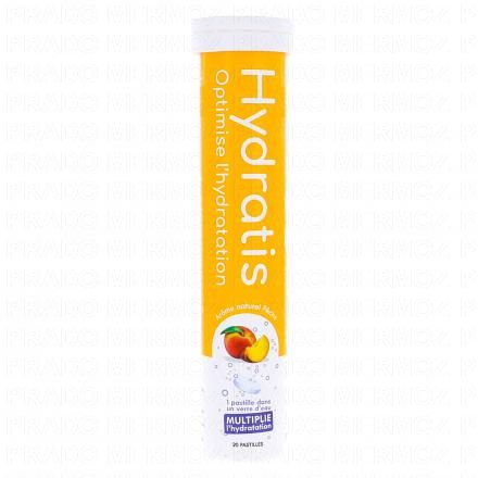 HYDRATIS Solution d'hydratation en pastilles goût Pêche x20