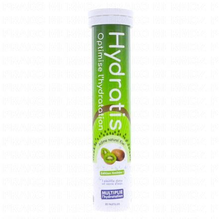 HYDRATIS Solution d'hydratation en pastilles goût kiwi x20