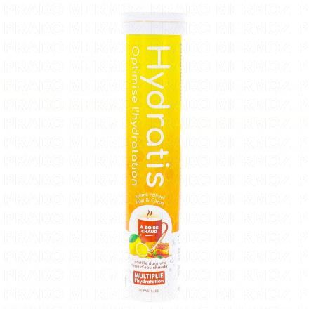 HYDRATIS Solution d'hydratation en pastilles goût miel citron x20