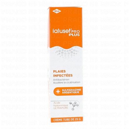 IALUSET Pro Plus &ndash; Cr&egrave;me cicatrisante antibact&eacute;rienne 25 g